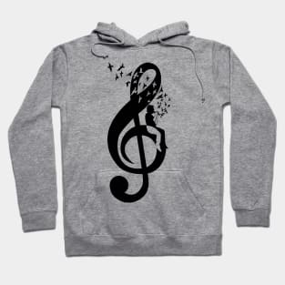 Treble Clef - Singer Hoodie